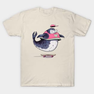 Skater seal T-Shirt